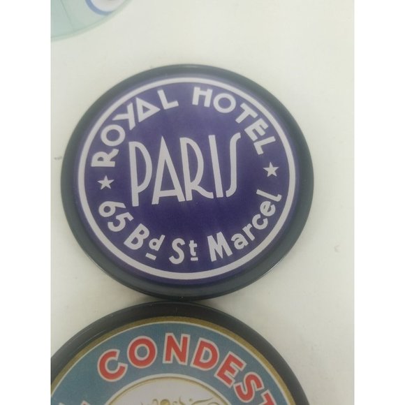 Coasters From Exciting Destinations Across Europe Laughing Elephant 6 Ct Set - Picture 4 of 9